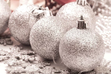 Pink Christmas Decorations Wallpapers