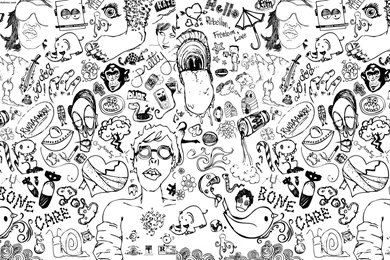 Crazy Drawings Twitter Backgrounds   Twitterevolutions
