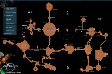 Game Maps   Metroid Prime 2: Echoes (Metroid Recon)