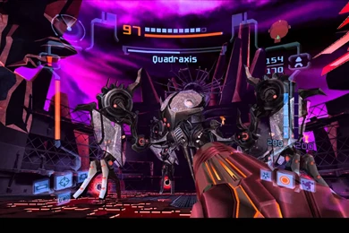 Metroid Prime 2 : Quadraxis Boss Battle HD   YouTube