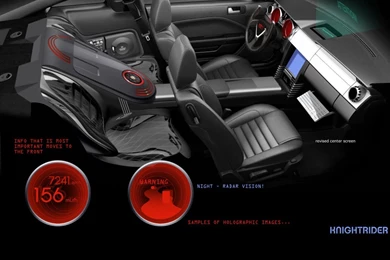 Knight Rider Mustang Interior, Ford Mustang Shelby Gt500kr Kitt ...