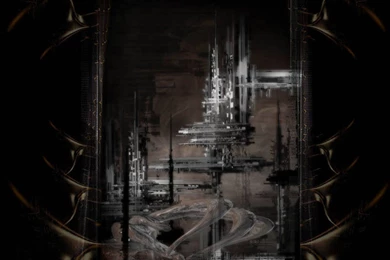 My Free Wallpapers   Fantasy Wallpapers : Dark City