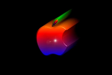 Apple Logo On The Move < Computers < Entertainment < Desktop Wallpapers