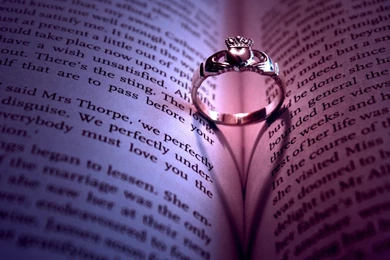 Ring On Book Pictures Hd