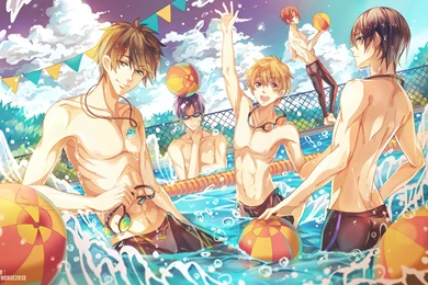 Anime Iwatobi Swim Club A434 HD Wallpapers