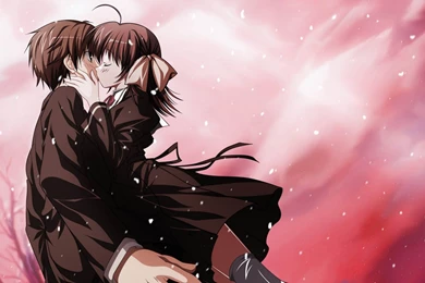 Kissing Cute Anime Couples Free Download Wallpapers