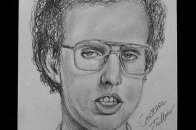 Napoleon Dynamite Sketch By ColleenTrillow On DeviantArt