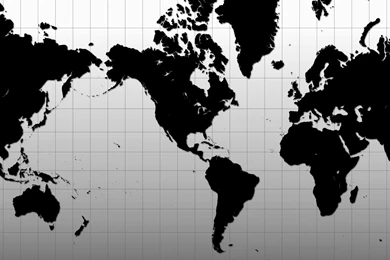 Black And White World Map Wallpapers 3604 1920x1200   UMad.com