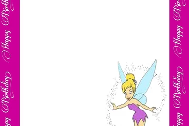 Roundup Of Free Tinkerbell Borders And Backgrounds