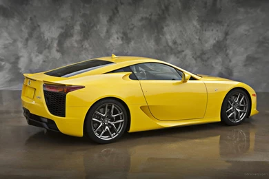 Yellow Lexus LFA Wallpapers