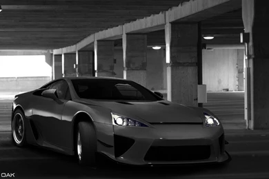 Wallpapers Black Garage Lexus LFA 1920x1080 By Sergiooakbr On ...