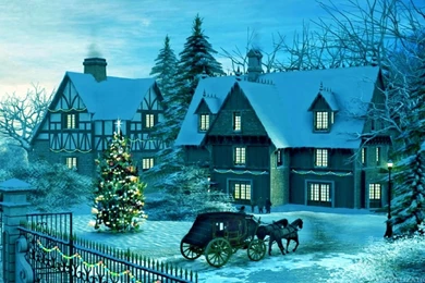 Amazing Winter Christmas Wallpapers