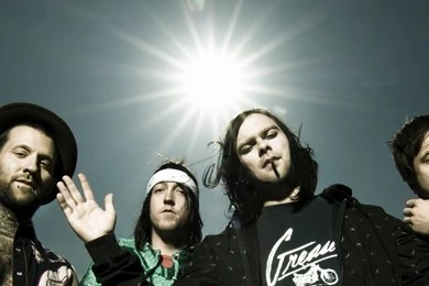 Download Wallpapers 3840x1200 The Used, Sun, Tattoo, Hands, Hat ...