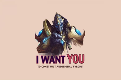 Minimalistic Starcraft Text Humor Protoss Artwork Zealot Wallpapers ...