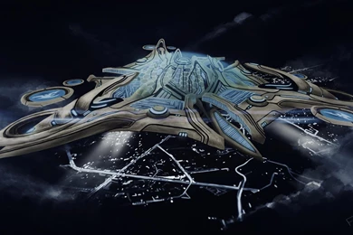 Starcraft Protoss Ii Mothership Wallpapers