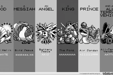 Twitch Plays Pokemon Wallpaper!   Pokestache