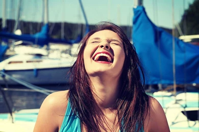 Very Happy Woman Smile HD Wallpapers