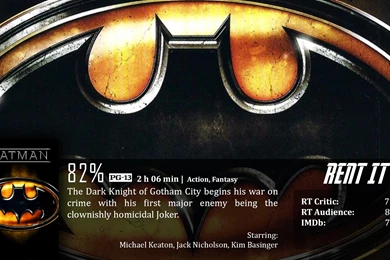 Batman (1989) – Dave Examines Movies