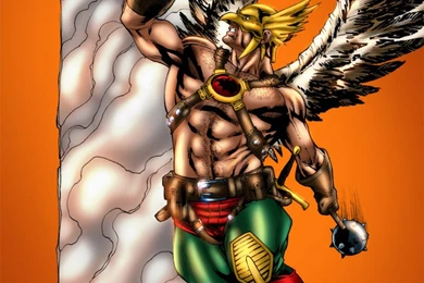 JLA January Hawkman By MarcBourcier On DeviantArt