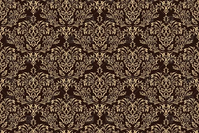 Damask Seamless Brown Wallpaper, 81353, Backgrounds, Textures ...