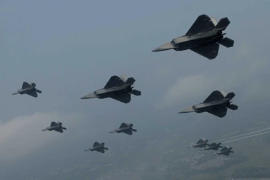 F 22 Raptors Wallpapers