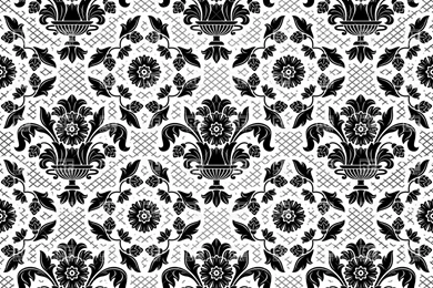 Black And White Victorian Wallpaper, 18778, Backgrounds, Textures ...