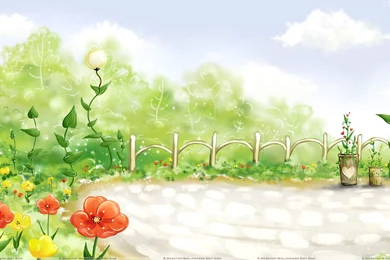 My Lovely Garden Wallpapers