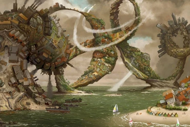 Surreal, World, Full, Screen, Desktop, Background, Picture, New ...