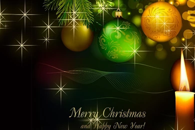 Shining Wish For The New Year >> HD Wallpaper, Get It Now!