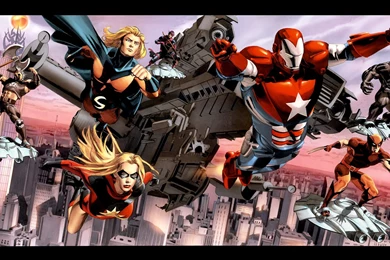 Comics Venom Wolverine Marvel Comics Dark Reign Sentry Ares Iron ...