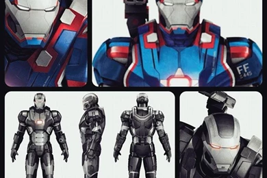 Iron Man 3 Iron Patriot/War Machine By Supahboy On DeviantArt