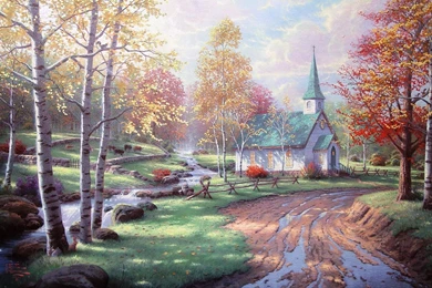 Thomas Kinkade Disney Wallpapers 40121 HD Wallpapers