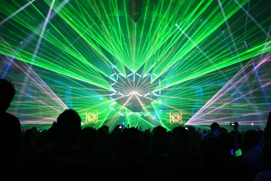 Light Techno Rave Lasers Wallpapers