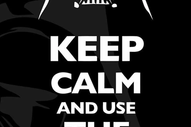 Keep Calm And Use The Force iPhone 5 Wallpapers (640x1136)