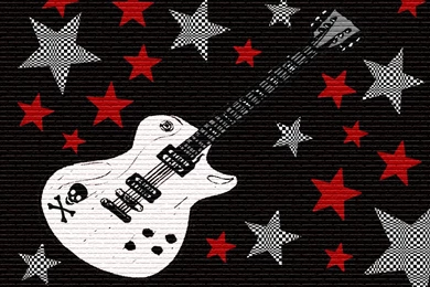 Wallpapers Rock Music Star Guitar 1024x768