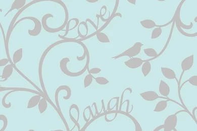 Fd40288 Live Love Laugh Words Birds Fine Decor Wallpaper. Bird ...