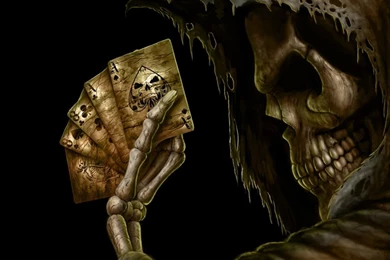 Skull Playing Cards Wallpapers