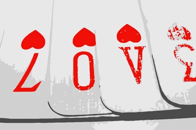 Wallpapers Car Tours Love Playing Card Hd 1600x900