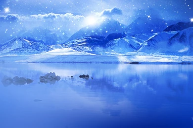Wallpapers Winter Blue 1920x1080