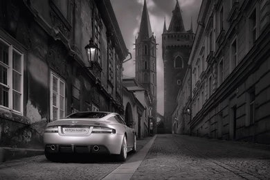 Aston Martin In The Old City Wallpapers And Images   Wallpapers ...