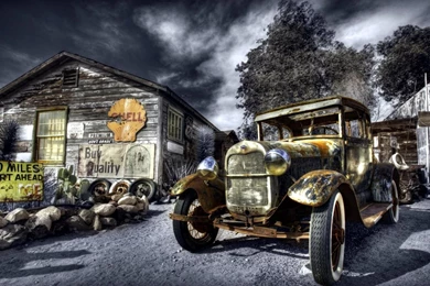 HDR OLD CITY LIFE WALLPAPER   (