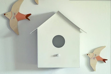 Hallie Bird House Wall Light By Rowen & Wren