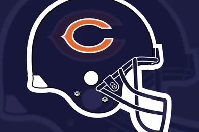 Chicago Bears Flat Helmet iPhone 5 Wallpapers (640x1136)