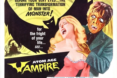 Atom Age Vampire   Vampire B Movie Posters Wallpapers Image