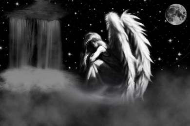 Sad Angel Wallpapers