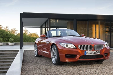 BMW Z4 Valencia Orange Metallic HD Desktop Wallpaper Backgrounds ...