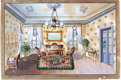 Textile Influences On Wallpapers   Victoria And Albert Museum