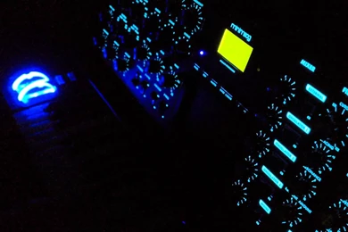 Moog Voyager Electric Blue   Su Primera Vez!   YouTube