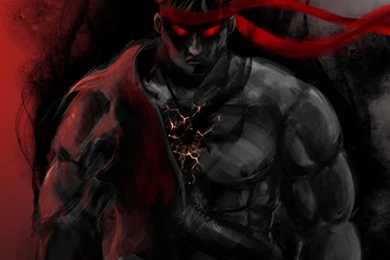 Evil Ryu 2nd Take (WIP?) By Nders On DeviantArt