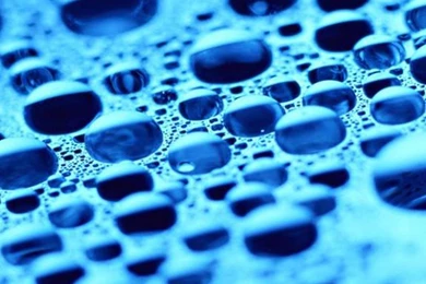 Blue Suspended Water Drops Galaxy S Android Wallpapers Free Download
